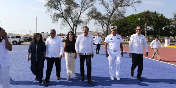 Reconoce Américo Villarreal respaldo de la Secretaría de Marina para la paz y el desarrollo de Tamaulipas