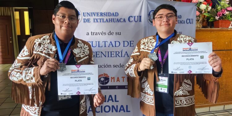Destacan estudiantes de la UT Matamoros: ganan medalla de plata en Infomatrix 2025