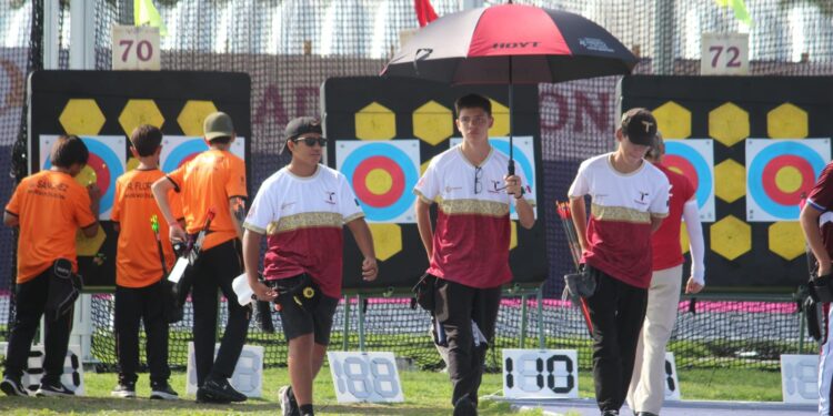 Obtiene Tamaulipas nueve medallas en tiro con arco durante la Olimpiada Nacional 2025