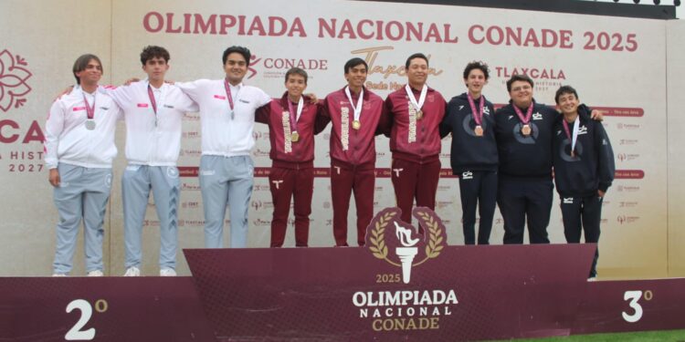 Obtiene Tamaulipas nueve medallas en tiro con arco durante la Olimpiada Nacional 2025