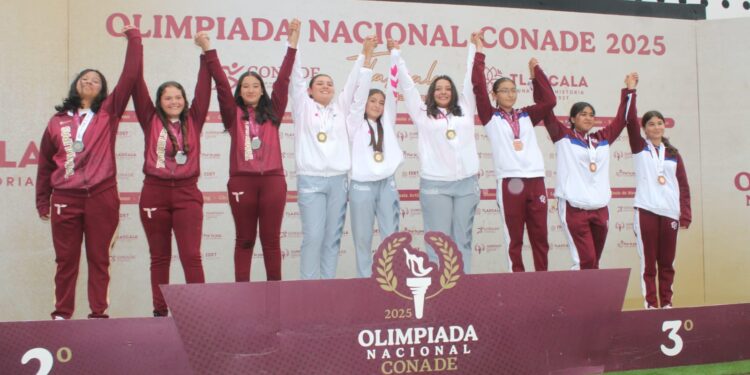 Obtiene Tamaulipas nueve medallas en tiro con arco durante la Olimpiada Nacional 2025