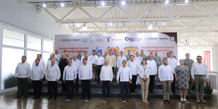 Acuerdan Tamaulipas, Nuevo León y Coahuila reforzar seguridad fronteriza e interestatal