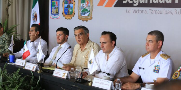 Acuerdan Tamaulipas, Nuevo León y Coahuila reforzar seguridad fronteriza e interestatal