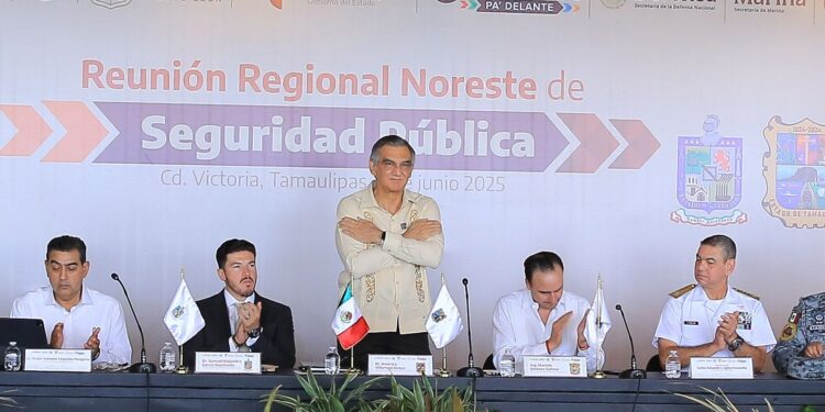 Acuerdan Tamaulipas, Nuevo León y Coahuila reforzar seguridad fronteriza e interestatal