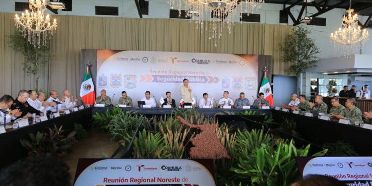 Acuerdan Tamaulipas, Nuevo León y Coahuila reforzar seguridad fronteriza e interestatal