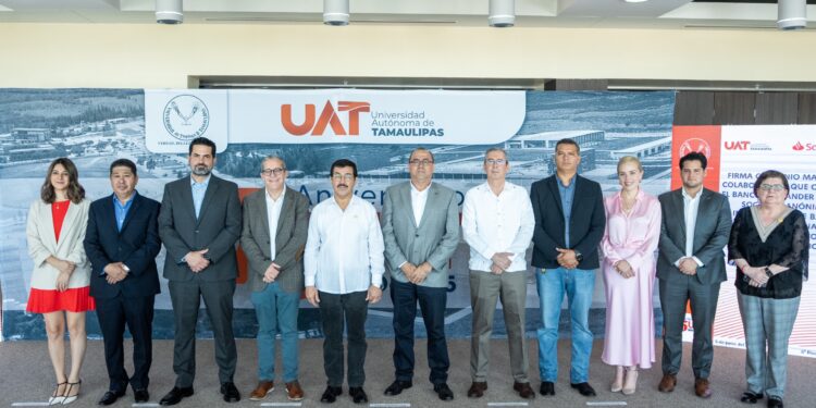 Fortalece la UAT y Banco Santander apoyo a la educación superior