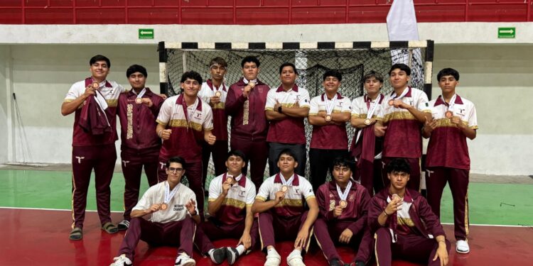 Cierra handball Tamaulipas con medalla de bronce en la Olimpiada Nacional CONADE 2025