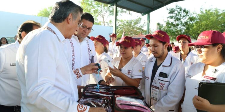 Inicia Américo Villarreal Salud Casa por Casa en Tamaulipas