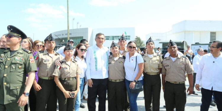 Reconoce Américo respaldo de las Fuerzas Armadas en Tamaulipas