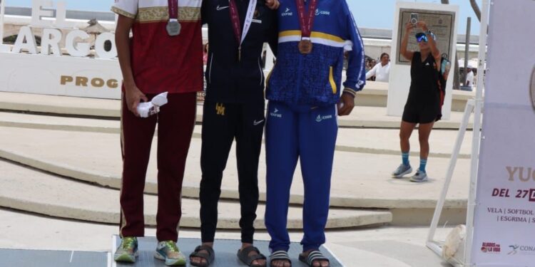 Inicia Tamaulipas fuerte en triatlón en la Olimpiada Nacional; suma cuatro medallas en primer día