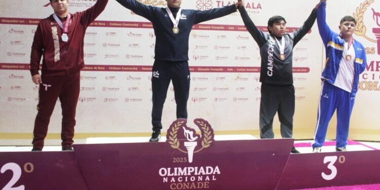 Cierra Tamaulipas con 17 medallas participación en luchas asociadas de la Olimpiada Nacional CONADE 2025