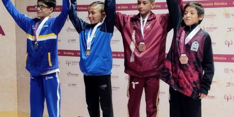 Cierra Tamaulipas con 17 medallas participación en luchas asociadas de la Olimpiada Nacional CONADE 2025