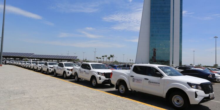 Da Américo banderazo de salida a vehículos del IMSS-Bienestar Tamaulipas