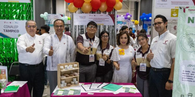 Reconocen a jóvenes talentos en la Feria de Ciencias e Ingenierías Tamaulipas 2025