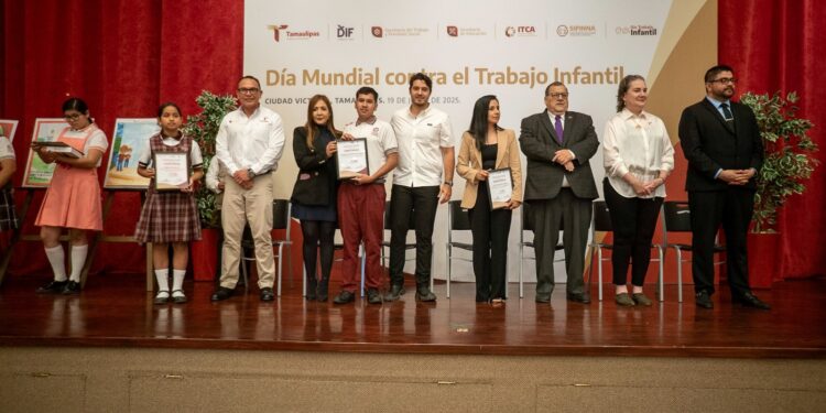 Refrenda STPS compromiso con erradicación del trabajo infantil en Tamaulipas
