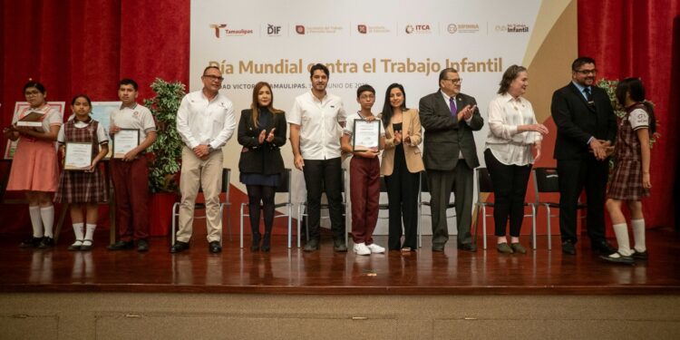 Refrenda STPS compromiso con erradicación del trabajo infantil en Tamaulipas