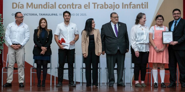 Refrenda STPS compromiso con erradicación del trabajo infantil en Tamaulipas