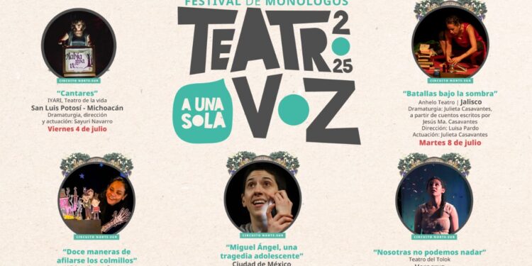 Celebrará Tamaulipas 20 años del programa nacional «Teatro a una sola voz»