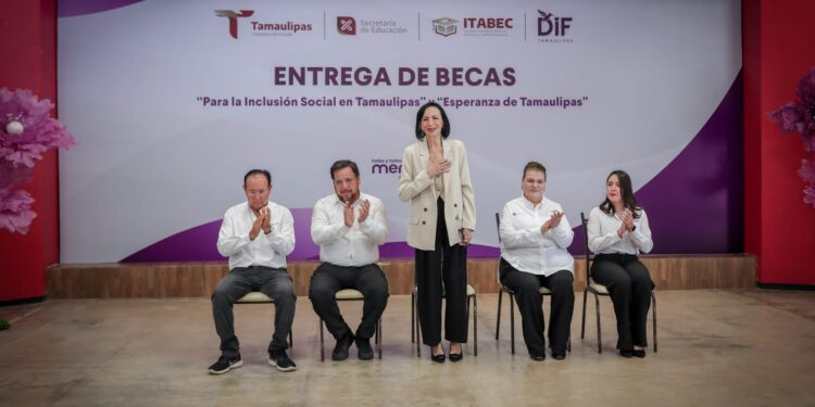 Entrega DIF Tamaulipas más de 1,800 becas a niñas, niños y jóvenes en situación de vulnerabilidad