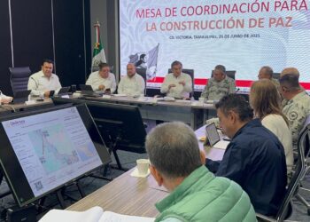 Revisan Plan de Acción para reforzar seguridad en carreteras fronterizas de Tamaulipas