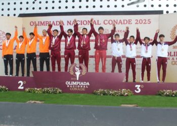 Jornada histórica para el atletismo de Tamaulipas; conquistan oro y récord nacional en relevo combinado