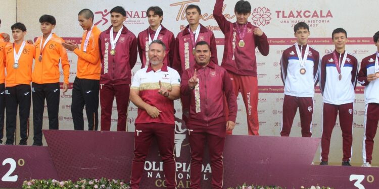 Jornada histórica para el atletismo de Tamaulipas; conquistan oro y récord nacional en relevo combinado