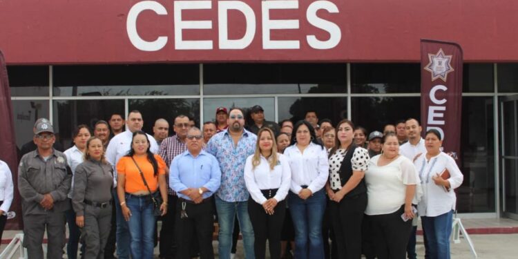 Recibe personal de CEDES Matamoros capacitación en materia de derechos humanos