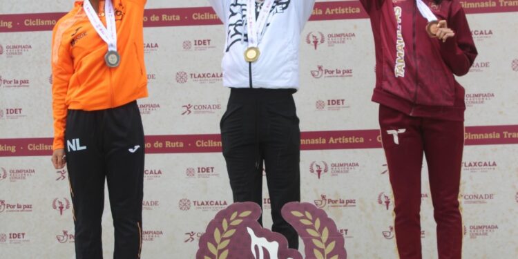 Mariela González gana medalla de bronce para Tamaulipas en los 100 metros de la Olimpiada Nacional