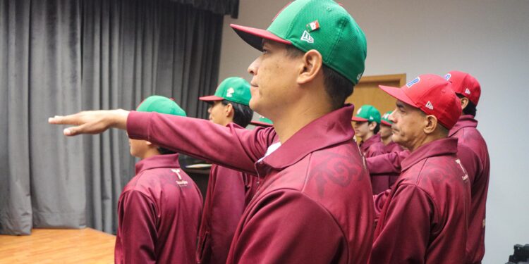 Abanderó gobernador Américo Villarreal a beisbolistas tamaulipecos rumbo a Torneo Latinoamericano