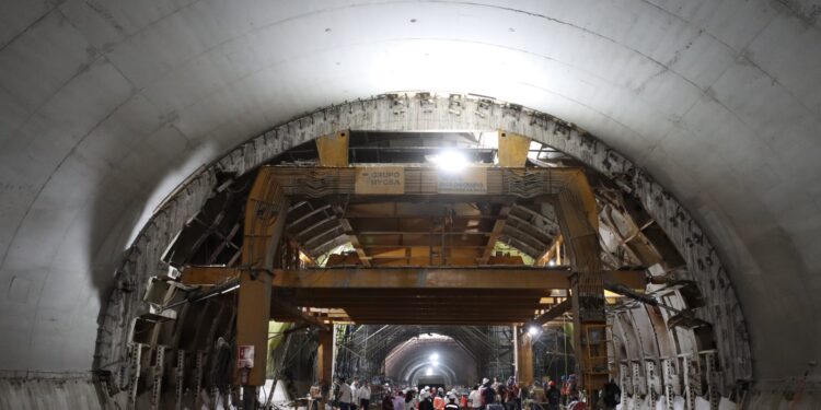 Filtraciones en el túnel de la MOT ocurren en áreas sin revestimiento de concreto y están bajo control