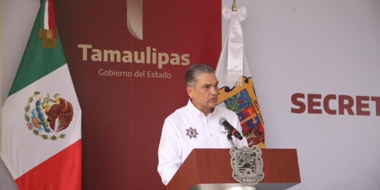 Gobernador Américo Villarreal toma protesta al nuevo secretario de Seguridad Pública de Tamaulipas