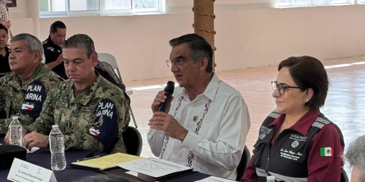 Reconoce la coordinadora nacional de PC el trabajo de prevención encabezado por gobernador en Tamaulipas