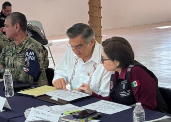 Reconoce la coordinadora nacional de PC el trabajo de prevención encabezado por gobernador en Tamaulipas