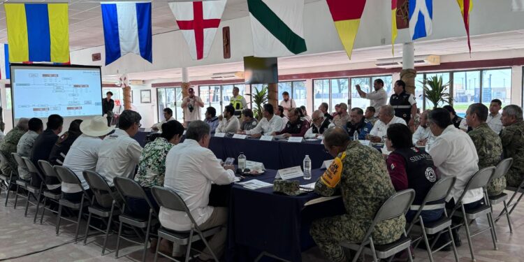 Reconoce la coordinadora nacional de PC el trabajo de prevención encabezado por gobernador en Tamaulipas