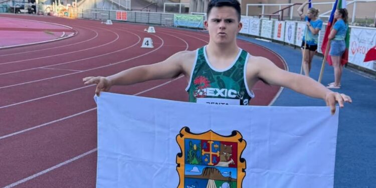 Alejandro “La Flecha” Avilés logra cuatro oros y rompe dos récords mundiales en el Abierto Europeo de Atletismo para atletas con Síndrome de Down