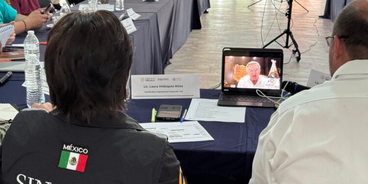 Instruye gobernador todo lo necesario para familias que habitan en zonas inundables