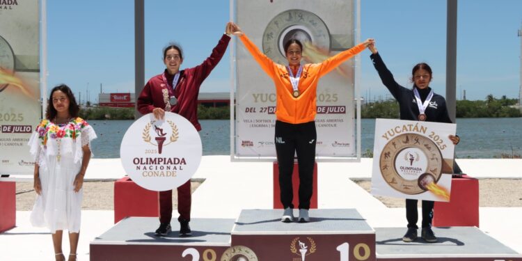 Tamaulipas suma una medalla más en canotaje en la Olimpiada Nacional