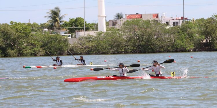 Oro y plata para Tamaulipas en canotaje de Olimpiada Nacional