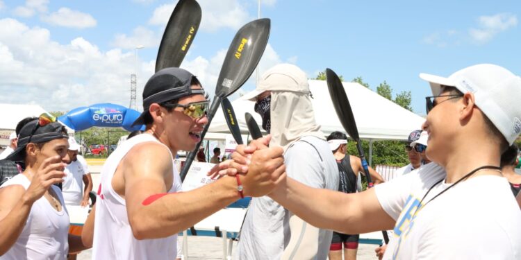 Oro y plata para Tamaulipas en canotaje de Olimpiada Nacional