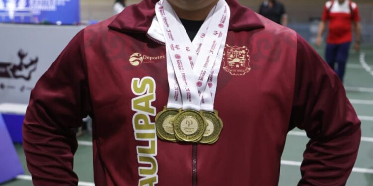 Termina Tamaulipas con 14 medallas en levantamiento de pesas de Olimpiada Nacional