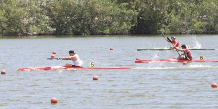 Brilla Tamaulipas en canotaje con ocho medallas en Olimpiada Nacional