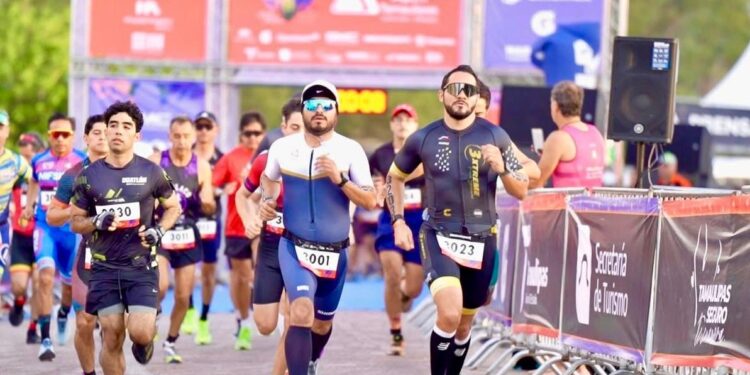 Rompe récord de participación Triatlón Astri Tamaulipas: Secretaría de Turismo