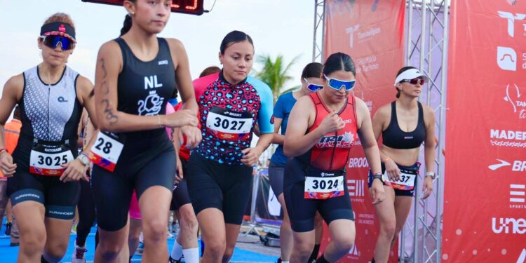 Rompe récord de participación Triatlón Astri Tamaulipas: Secretaría de Turismo