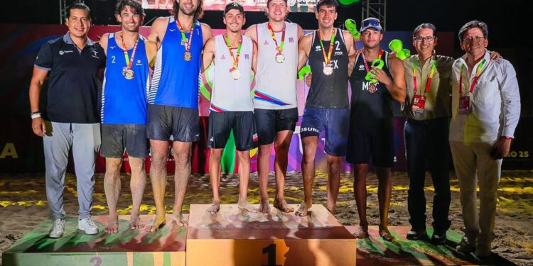 Todo un éxito cuarta etapa NORCECA Beach Volleyball Tour Tamaulipas 2025