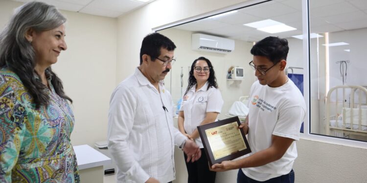 Entrega rector de la UAT modernos laboratorios a la UAM Matamoros