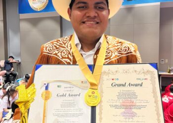 Triunfo histórico: conquistan estudiantes tamaulipecos oro y Grand Prize en WICO 2025 en Corea del Sur