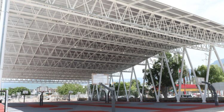 Supervisa Américo obras de infraestructura deportiva