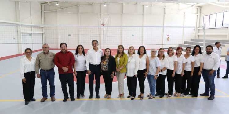 Supervisa Américo obras de infraestructura deportiva