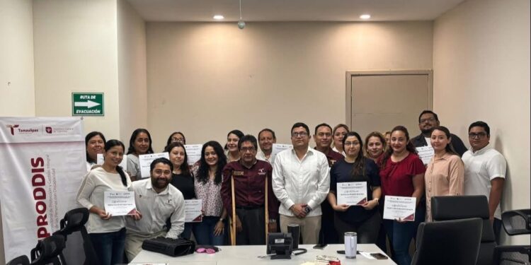 Sensibiliza SIPRODDIS Tamaulipas a más de 7 mil personas en favor de la inclusión durante el primer semestre de 2025