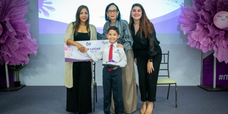 Premia DIF Tamaulipas a ganadores de concursos infantiles de dibujo y cartel